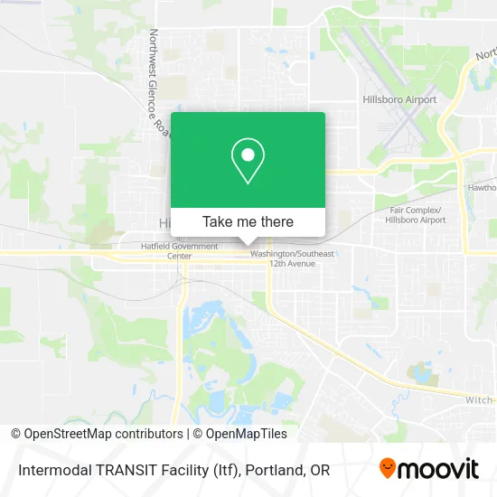 Intermodal TRANSIT Facility (Itf) map