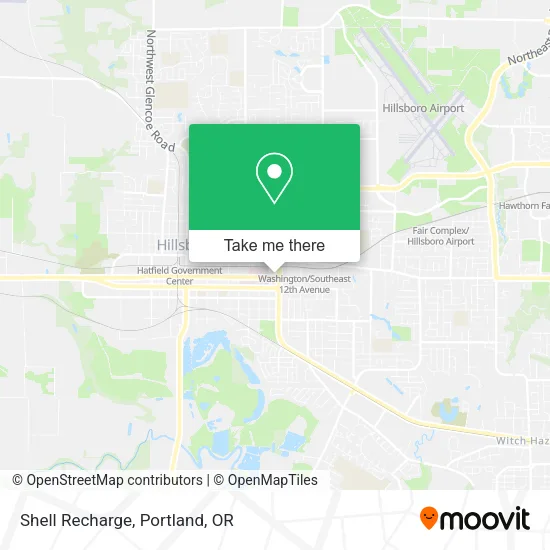 Shell Recharge map