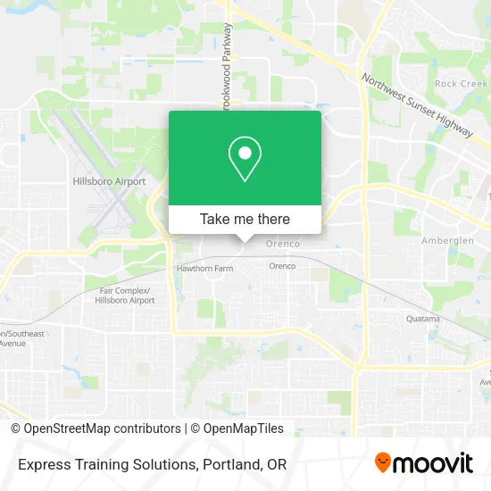 Mapa de Express Training Solutions