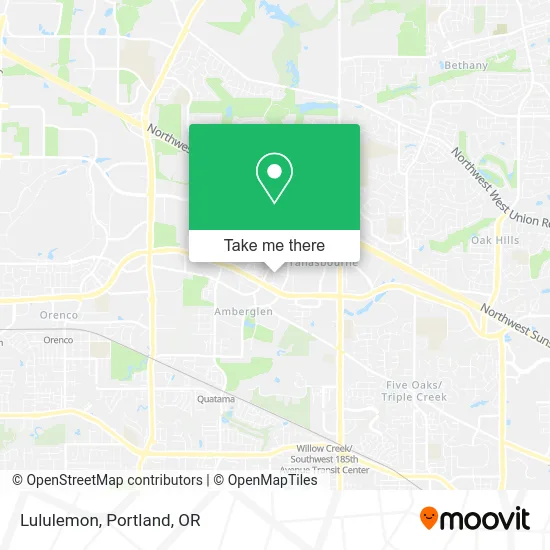 Lululemon map