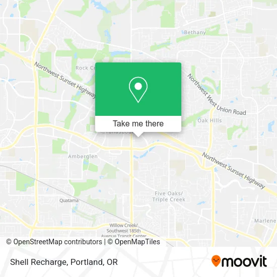 Shell Recharge map
