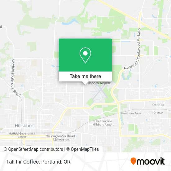 Mapa de Tall Fir Coffee