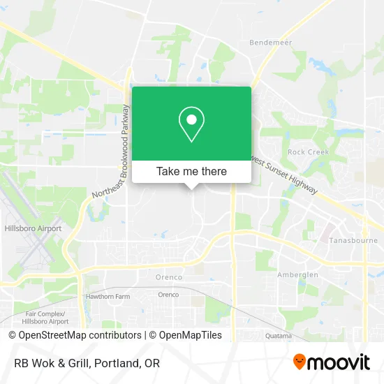Mapa de RB Wok & Grill