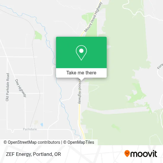 ZEF Energy map
