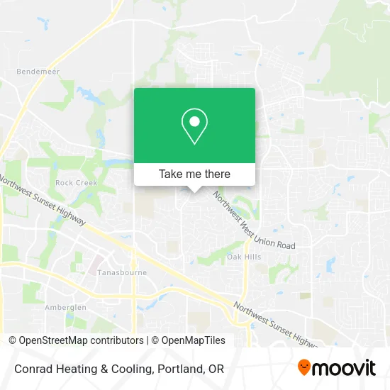 Conrad Heating & Cooling map