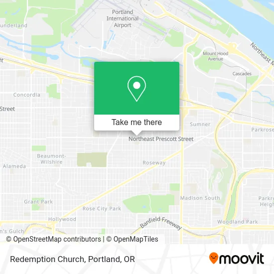 Redemption Church map