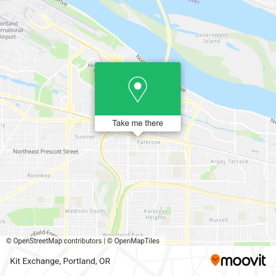 Kit Exchange map