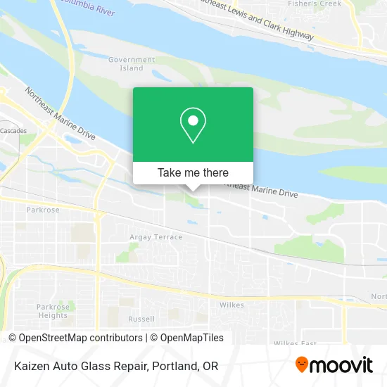Mapa de Kaizen Auto Glass Repair