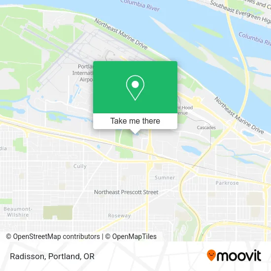 Radisson map