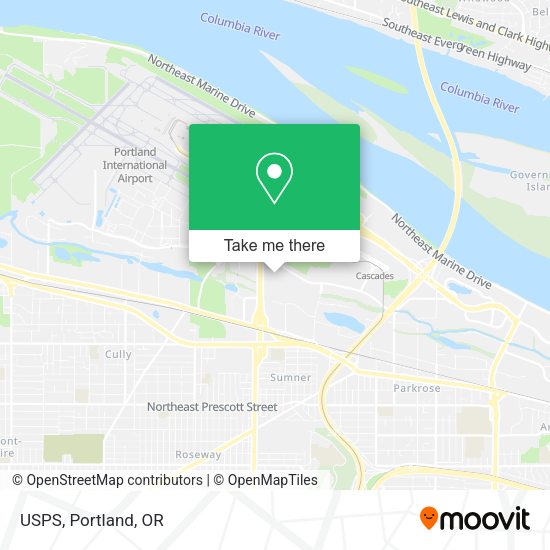 USPS map