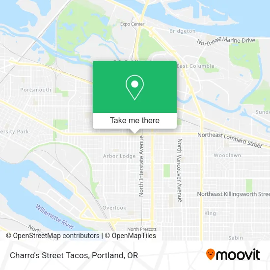 Charro's Street Tacos map