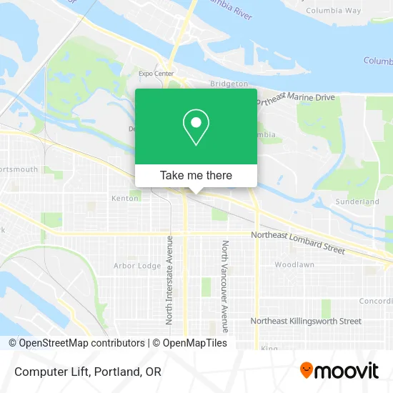 Computer Lift map