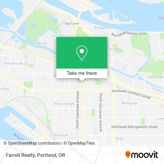 Farrell Realty map