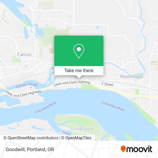Goodwill map
