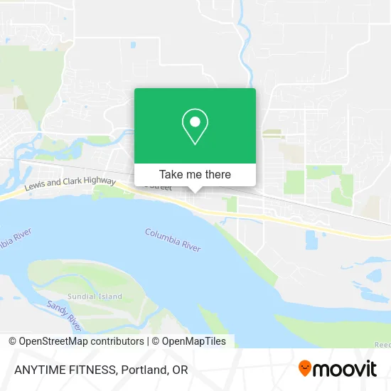 Mapa de ANYTIME FITNESS
