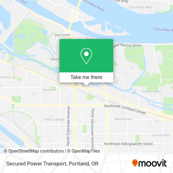 Secured Power Transport map