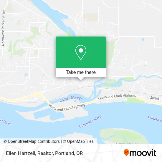 Mapa de Ellen Hartzell, Realtor