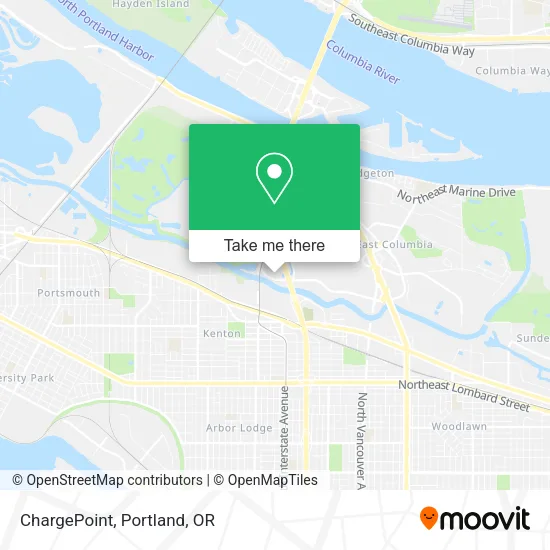 Mapa de ChargePoint