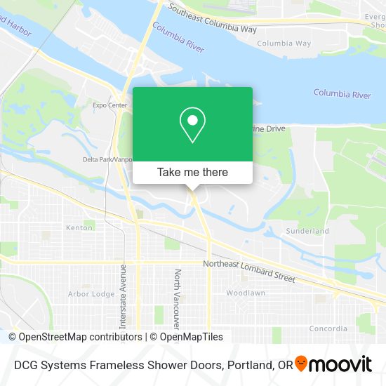 DCG Systems Frameless Shower Doors map