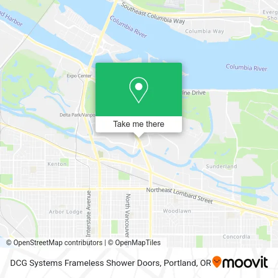 Mapa de DCG Systems Frameless Shower Doors