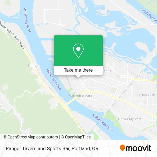 Ranger Tavern and Sports Bar map