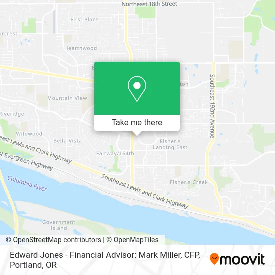 Edward Jones - Financial Advisor: Mark Miller, CFP map