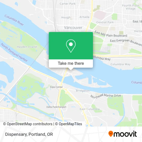 Dispensary map
