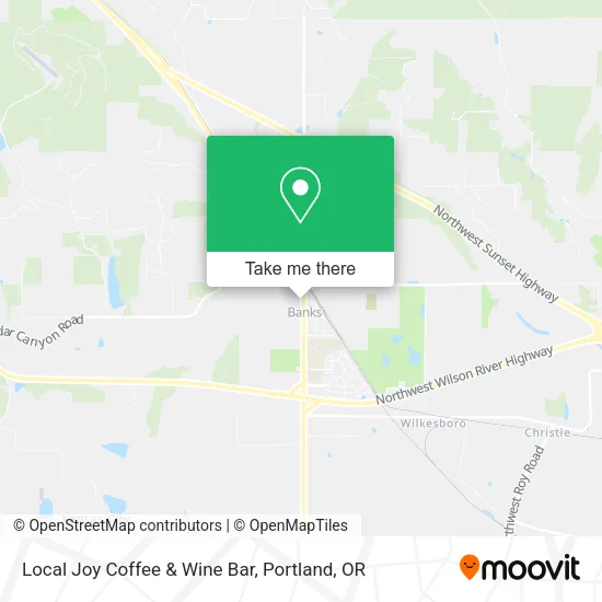 Local Joy Coffee & Wine Bar map