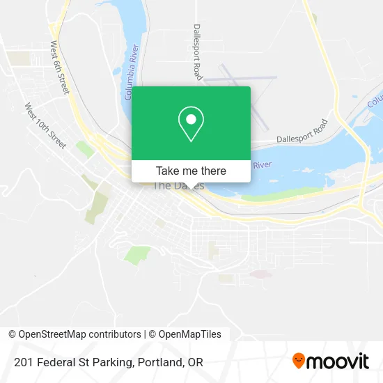 201 Federal St Parking map