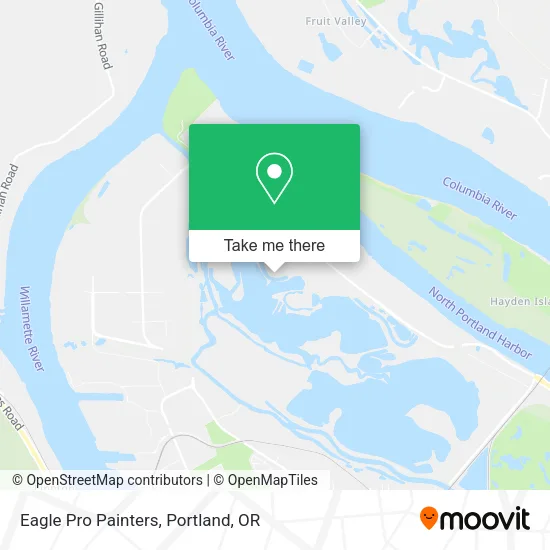 Mapa de Eagle Pro Painters