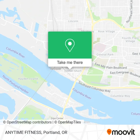 ANYTIME FITNESS map