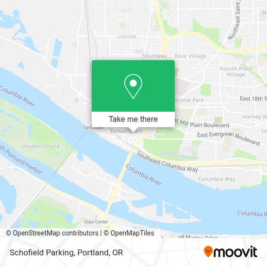 Schofield Parking map