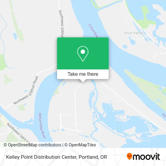 Mapa de Kelley Point Distribution Center