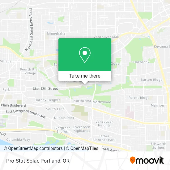 Pro-Stat Solar map