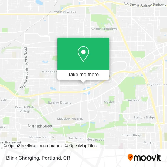 Mapa de Blink Charging