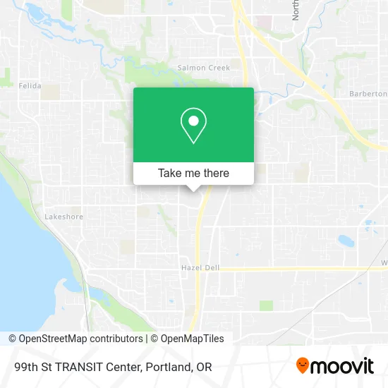 99th St TRANSIT Center map