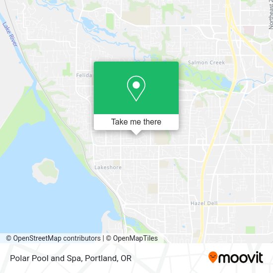 Polar Pool and Spa map