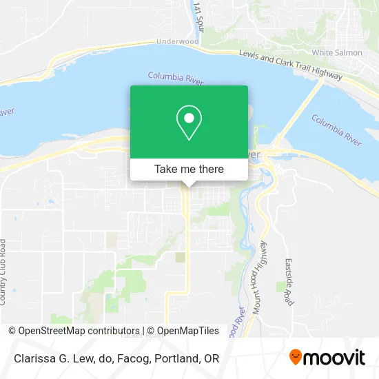 Mapa de Clarissa G. Lew, do, Facog