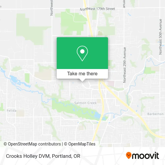 Mapa de Crooks Holley DVM