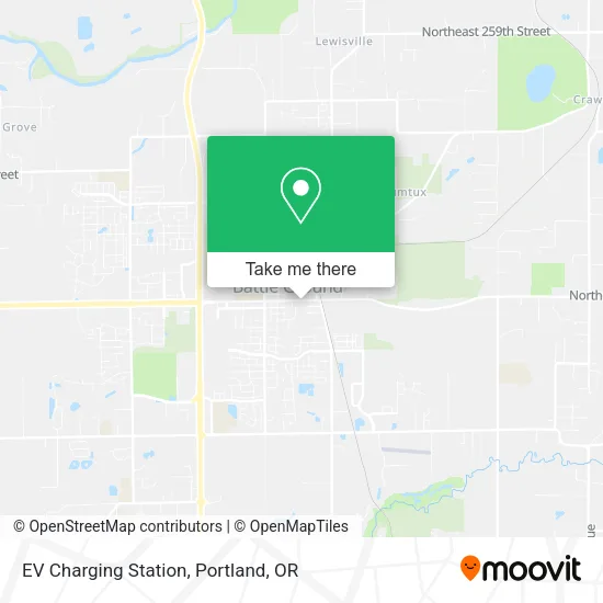 EV Charging Station map