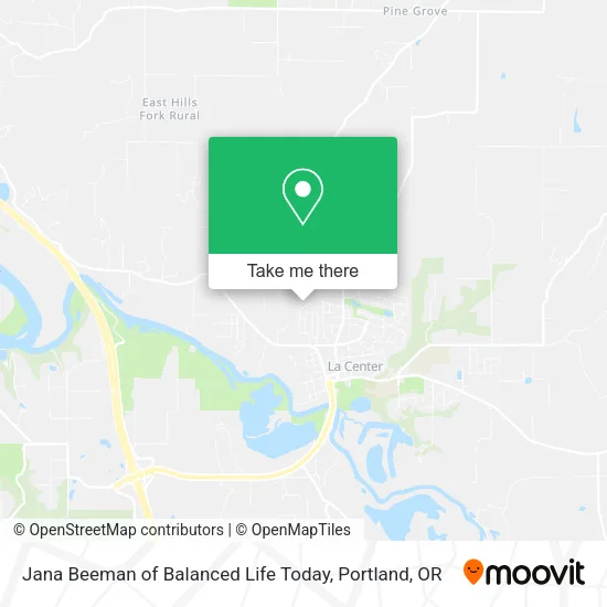 Mapa de Jana Beeman of Balanced Life Today