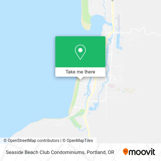 Seaside Beach Club Condominiums map