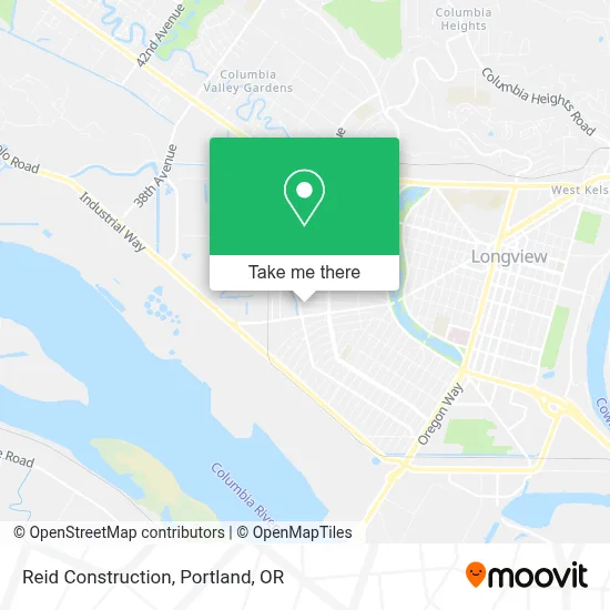 Reid Construction map