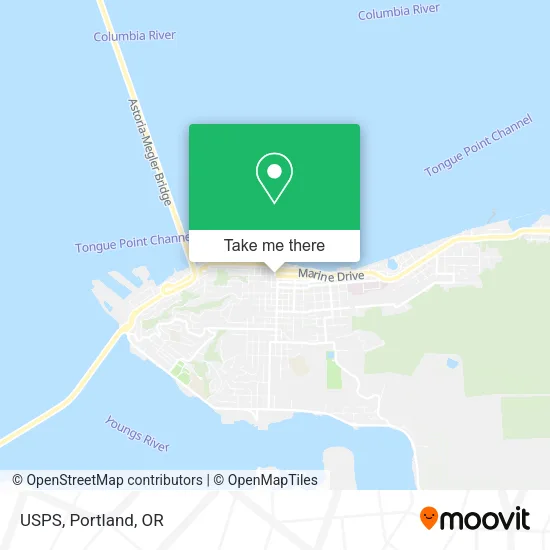 USPS map