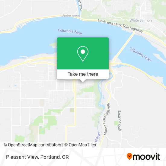 Mapa de Pleasant View