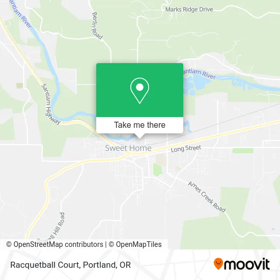 Racquetball Court map