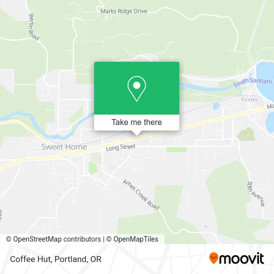 Mapa de Coffee Hut