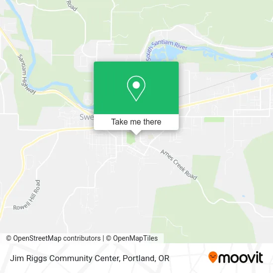 Mapa de Jim Riggs Community Center
