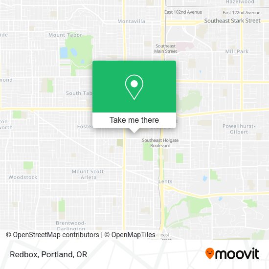 Redbox map