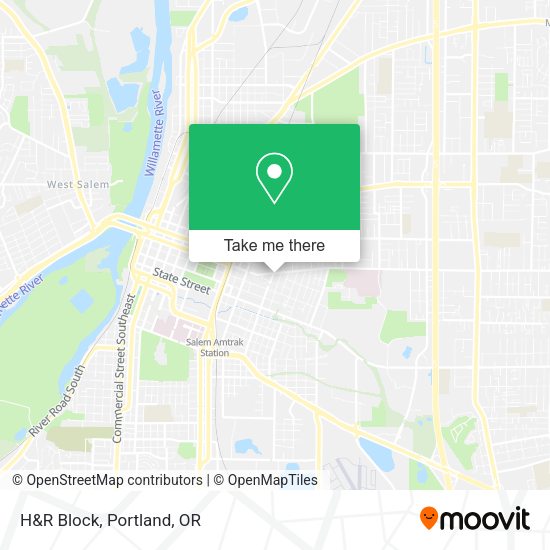H&R Block map